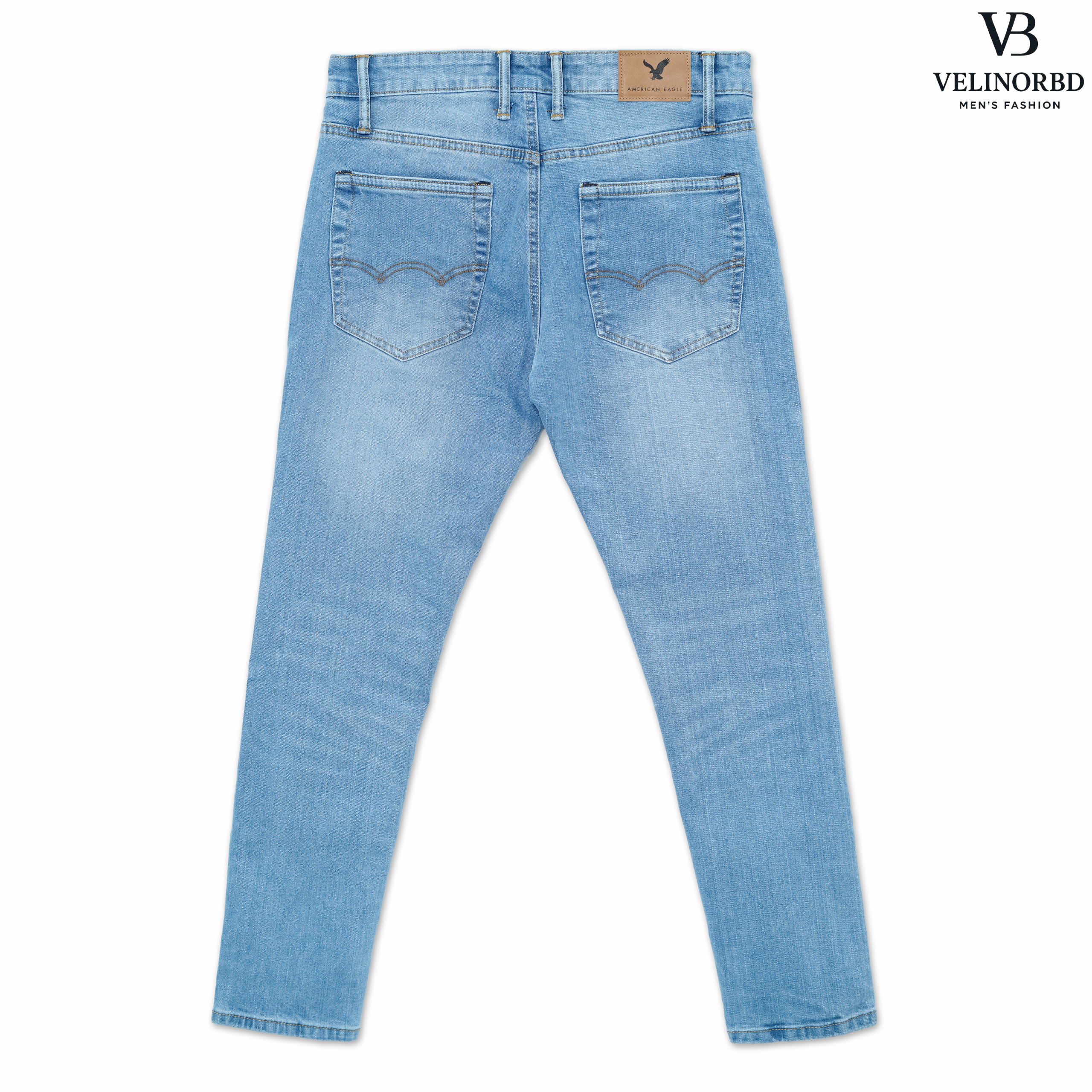 American Eagle Light Color Cross denim - Image 3