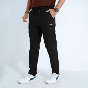 boss trousers- Black